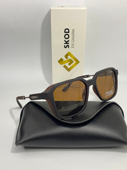 Cartier P8279 Dark Brown Matte Sunglasses – Polarized