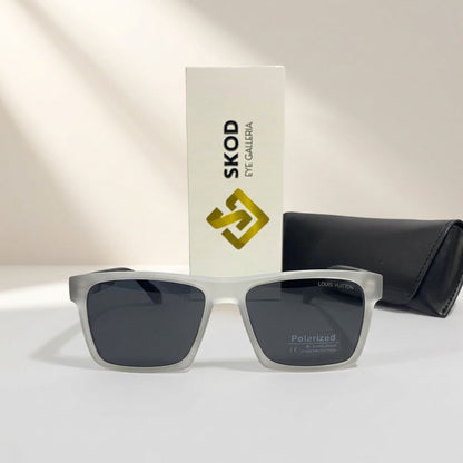 LV-P8250 Matte Frost Sunglasses –Polarized
